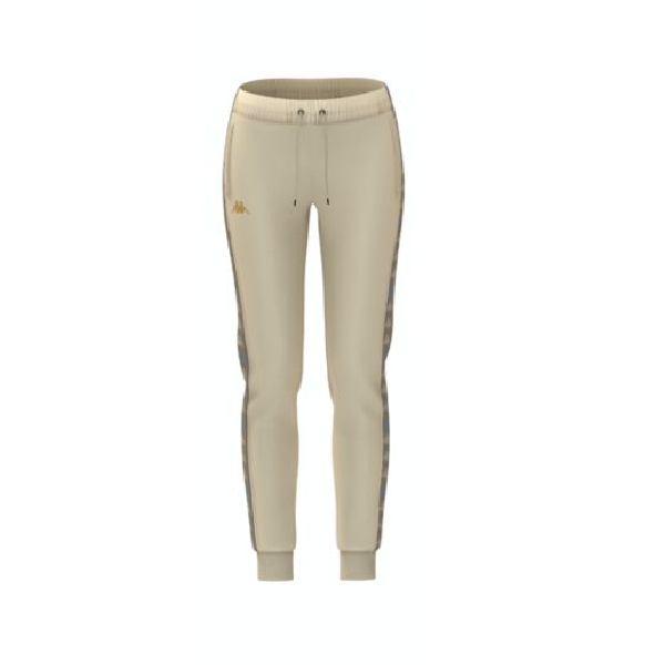 Kappa Womens 222 Banda Iakora Sweatpants - Beige product image 1, provided for visual reference and product detail review