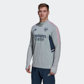 Adidas Arsenal FC Training Top - Gray/Pink product image 1, provided for visual reference and product detail review