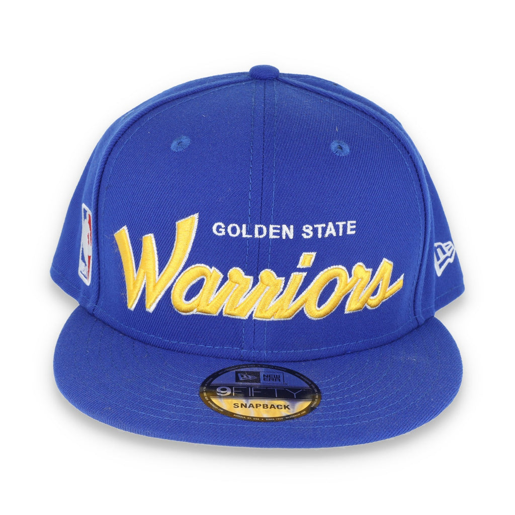 Golden State Warriors New Era Script Up Edition 9FIFTY Snap Hat product image 1, provided for visual reference and product