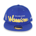 Golden State Warriors New Era Script Up Edition 9FIFTY Snap Hat product image 1, provided for visual reference and product