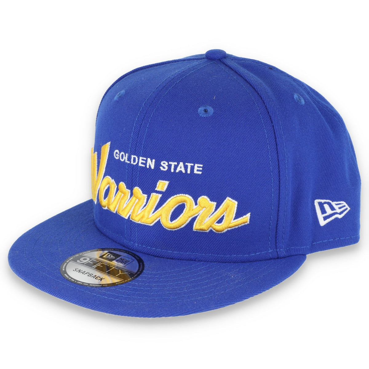Golden State Warriors New Era Script Up Edition 9FIFTY Snap Hat product image 2, provided for visual reference and product