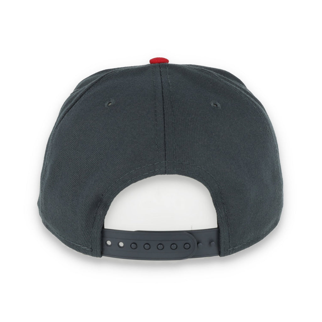 New York Yankees 2-Tone Color Pack 9FIFTY Snapback Hat- Grey/Scarlet product image 5, provided for visual reference and