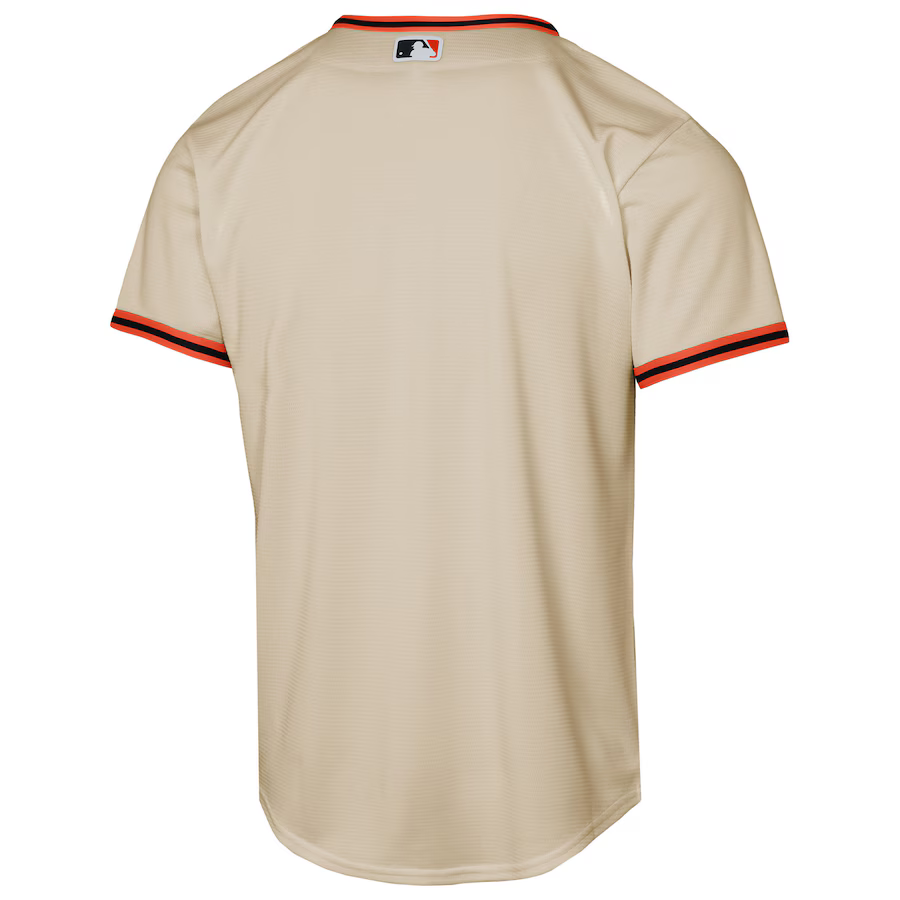 Nike Youth San Francisco Giants Home Replica 2.0 Jersey-Cream product image 2, provided for visual reference and product