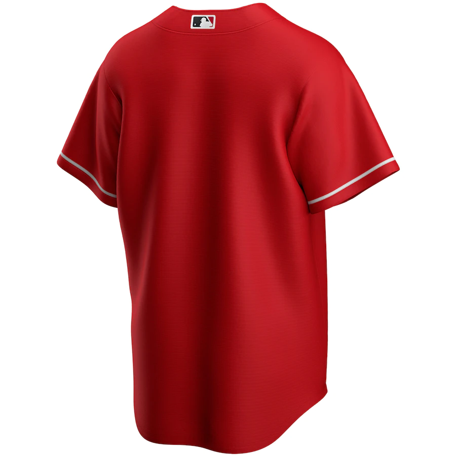 Cincinnati Reds Nike Alternate Replica Team Jersey - Red product image 2, provided for visual reference and product detail
